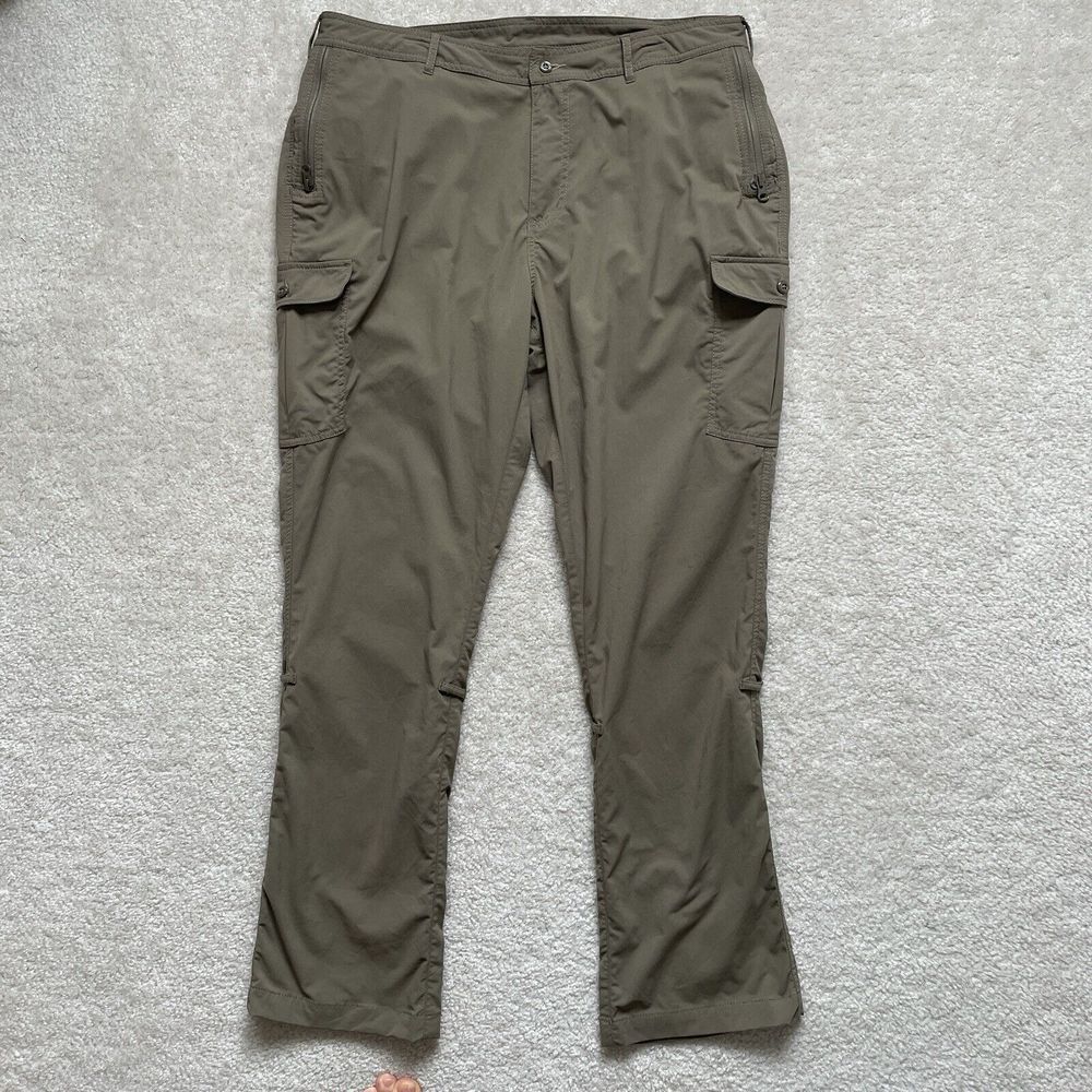 Clothing Arts Pants P Cubed Pick Pocket Proof Brown Cargo Convertible Women's 16